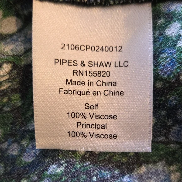 VERONICA BEARD Candita printed chiffon blouse - Picture 8 of 9